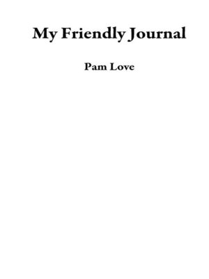 cover image of My Friendly Journal
